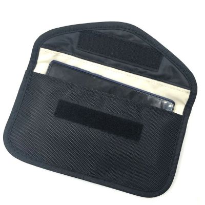7. Anti-Diebstahl-Etui für Autoschlüssel, Telefon, Radio, Faraday-Box, Faraday-Käfig, 20 cm x 11 cm, schwarz