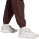 12. adidas Essentials French Terry-Hose mit Bündchen und kleinem Logo für Damen, Braun JX3864
