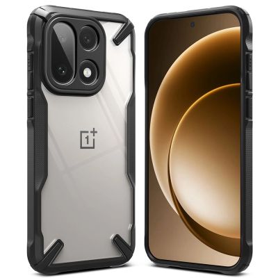 2. Ringke Fusion X Hülle für OnePlus 15 – Transparent Schwarz