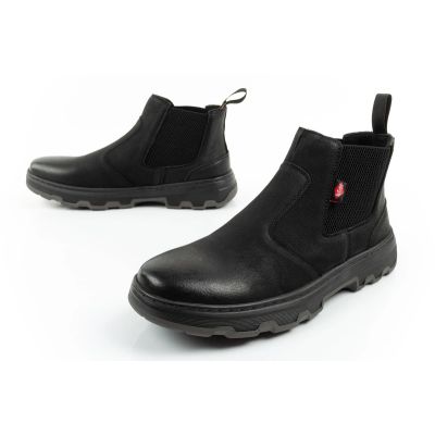 8. Lee Cooper Herrenschuhe Chelsea Boots, elegante Leder-Ankle-Boots