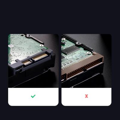 16. Ugreen CM300 70498 Schacht für 2,5'' SATA 3.0 6Gbit/s Festplatte – Grau + USB-C – USB-A Kabel 0,5 m
