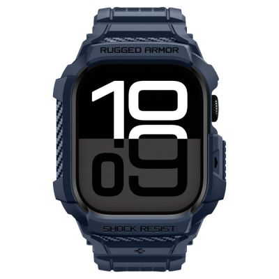 2. Spigen Rugged Armor Pro Armband für Apple Watch 42 mm – Marineblau
