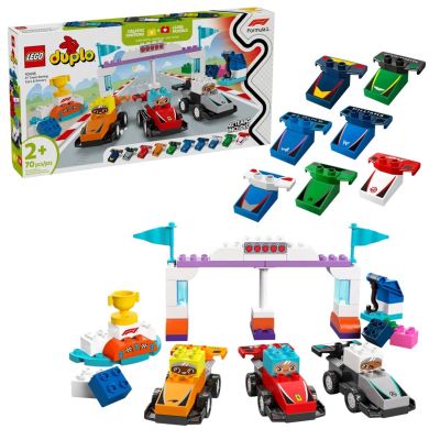 12. LEGO DUPLO TOWN 10445 Formel-1-Autos und Fahrer