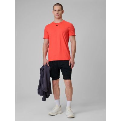 6. Schnelltrocknendes Herren-Trainingsshirt (Standardgröße) 4F 4FRSS26TFTSM2343-11M