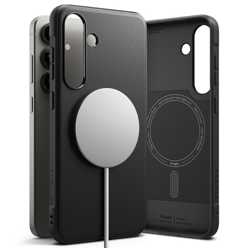 Ringke Onyx MagSafe Case für Samsung Galaxy S25+ - Schwarz