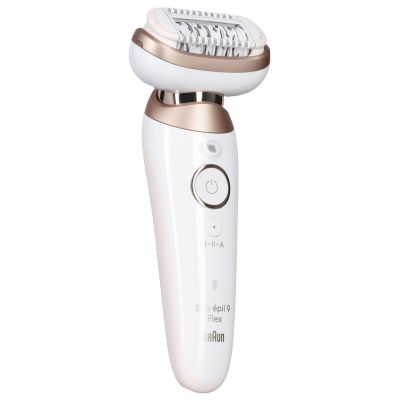 9. BRAUN Silk-épil 9-011 3D IPL Epilierer, Nass- und Trockenepilation, Weiß, Gold