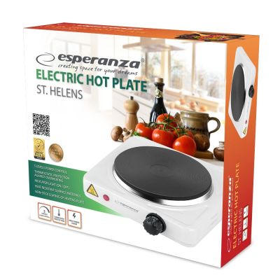 11. ESPERANZA Elektroherd St. Helens Weiß EKH013W