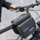 11. Wozinsky Fahrrad-Rahmentasche, wasserdichte Handyhülle, 1,5l, schwarz (WBB26BK)