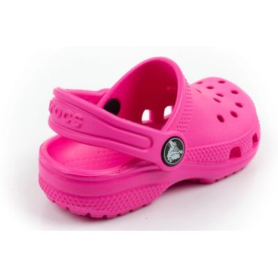 4. Crocs Classic Clog T Kinderclogs-Sandalen, rosa, bequem, modisch