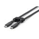 4. Digitus Silikon-USB-Kabel, USB 5 Gbit/s, 2 m, Schwarz