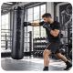 5. PREMIUM Boxsack + Ring SBRX Schwarz Leer - 150 cm | DBX Bushido