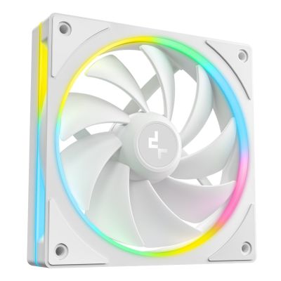 5. DeepCool FL12 SE WH 3-in-1 Computergehäuselüfter 12 cm Weiß 3 Stück.