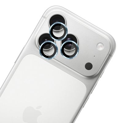 5. 3MK Lens Protection Pro Schutzglas aus gehärtetem Glas für iPhone 17 Pro / 17 Pro Max – Hellblau