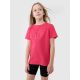 Mädchen-T-Shirt mit Aufdruck, regulär, Größe 4F 4FJWSS25TTSHF2176-55S