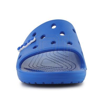 3. Klassische Crocs Slide Blue Bolt U 206121-4KZ Flip-Flops