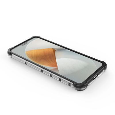 16. Gepanzerte Wabenhülle mit Gelrahmen Vivo V23 5G schwarz