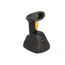 DeLOCK 2200582 2,4-GHz-Barcodeleser (1D und 2D) mit Ladegerät – 5 Sprachen