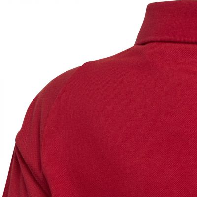 4. adidas Tiro 23 Competition Baumwoll-Poloshirt für Kinder, rot, HI4715
