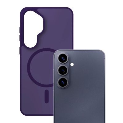 4. 3mk Smoke MagCase für Samsung Galaxy S26 - lila