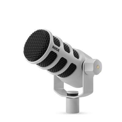 2. RODE PodMic USB Weiß – Dynamisches Podcast-Mikrofon
