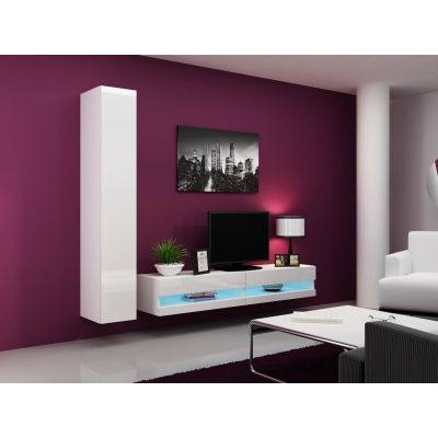 2. TV-Schrank VIGO NEW '180' 30/180/40 weiß/weiß-Kombination
