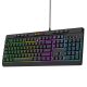 3. Wozinsky WKG-1044 Kabelgebundene Gaming-Tastatur mit Hintergrundbeleuchtung und Membrantastatur – Schwarz