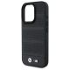 6. BMW M Perforated And Stitched Line MagSafe-Hülle für iPhone 16 Pro Max – Schwarz