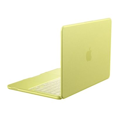 4. Spigen AirSkin Hülle für MacBook Neo 13" 2026 - Mattgelb