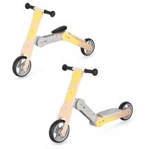 Spokey WOO-RIDE MULTI 940907 2-in-1 Laufrad und Kinderroller