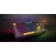 14. GENESIS Thor 230 TKL Gaming-Tastatur USB + RF Wireless + Bluetooth QWERTY Schwarz, Grau, Orange