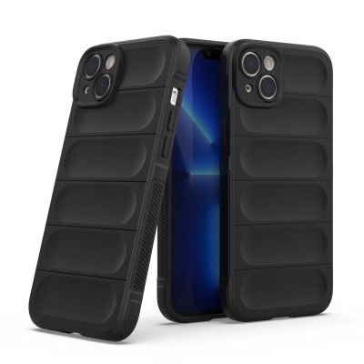 6. Magic Shield Case Hülle für iPhone 14 Plus flexible gepanzerte Hülle schwarz