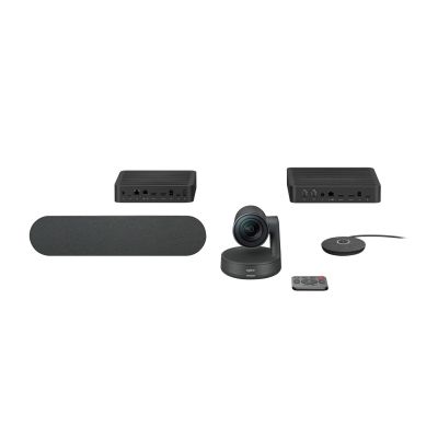 3. Logitech Rally Ultra-HD ConferenceCam 10-Personen-LAN-Gruppen-Videokonferenzsystem