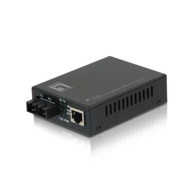3. LevelOne FVT-2001 Netzwerk-Konverter 100 Mbit/s 1310 nm Multifunktional Schwarz