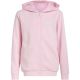2. Adidas Essentials Kinder-Trainingsanzug Rosa und Grau KR6711