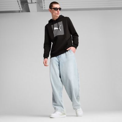 10. Puma Ess Logo Lab Hoodie FL M 684669 01 Sweatshirt