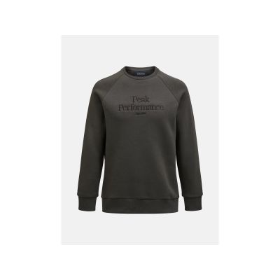 Peak Performance M Original Crew Grünes Sweatshirt