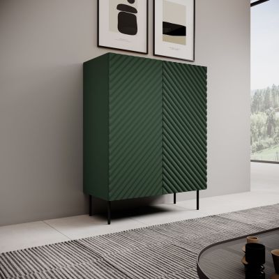 3. Regal 2D2SZ ONDA 98x45xH127 grün