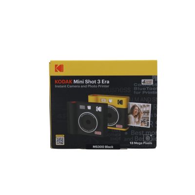 KODAK MINI SHOT 3 ERA Black MS300B Sofortbild-Kamera