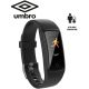 5. Schwarzes Umbro Monitor-Uhrenarmband mit klassischer Schließe