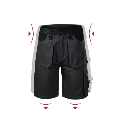 4. Rimeck Woody M MLI-W0594 Ebenholzgraue Shorts