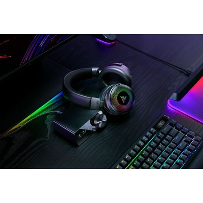 16. Razer Kraken V4 Pro Bluetooth-Over-Ear-Headset mit Mikrofon, kabellos, schwarz