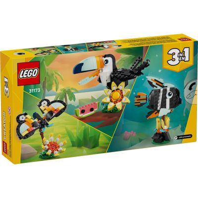 2. LEGO Creator 3-in-1 31173 – Wildtiere: Tropischer Tukan