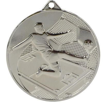 Silbermedaille Fußball