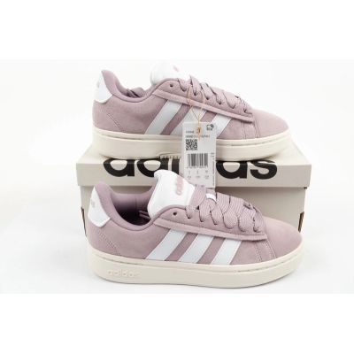 9. Adidas Damen-Sportschuhe Grand Court Alpha 00s Sneaker aus Leder