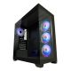 2. LC-Power LC-715B-ON Midi-Tower-Computer-Sicherheitshalterungen Schwarz