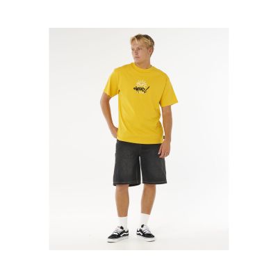 4. RIP CURL Inner Visions Rotten Sun Tee Gelb