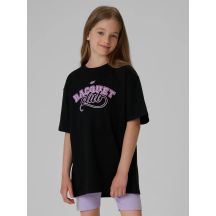 Oversized T-Shirt mit Aufdruck für Mädchen 4F 4FJRAW26TTSHF4242-20S