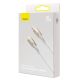 6. Baseus CADH000002 Lightning – USB-C PD-Kabel 20 W 480 Mbit/s 1 m – Weiß