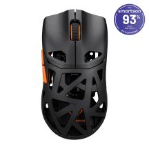 Deltaco Gaming DM370 Maus, beidhändig bedienbar, kabellos (RF) + Bluetooth + USB Typ-A, optisch, 12000 DPI