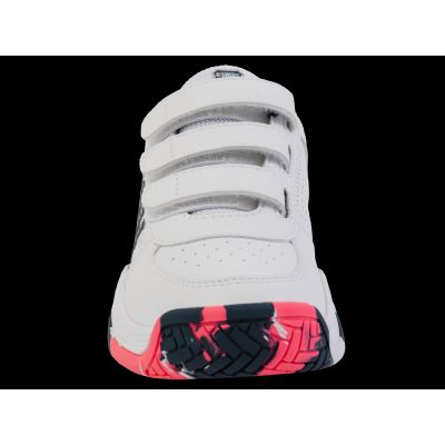 3. K-Swiss Sneakers COURTEXPRESS2STRAP WEISS/STARGAZER/NEON BLAZE-M (54495-129-M)